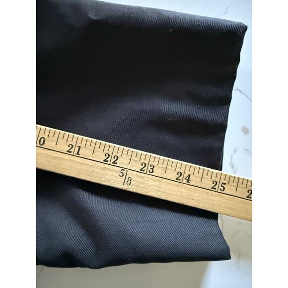 Joseph & Lyman Black Trench Coat Removable Wool Liner Collar Size M Casual City - Picture 11 of 16